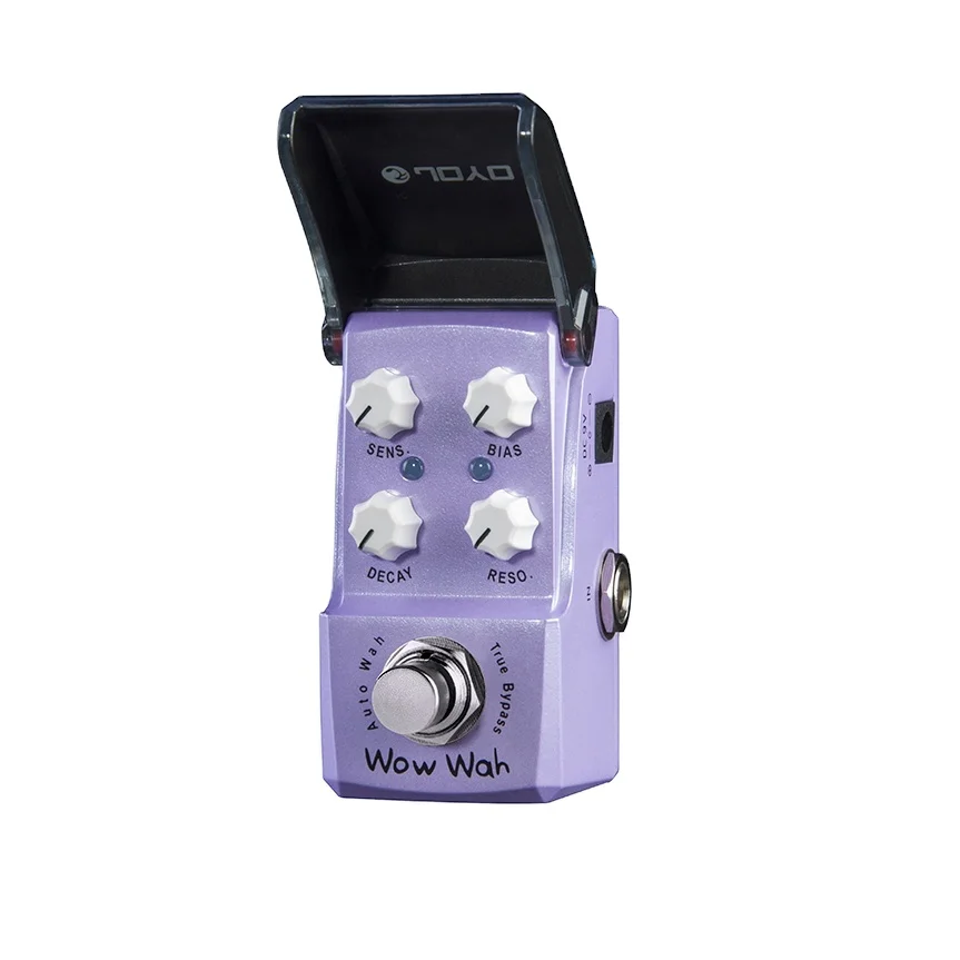 Wholesale OEM high quality Wow wah Auto wow Sensitivity bias resonance  attenuation guitar effect Pedals Available Customize