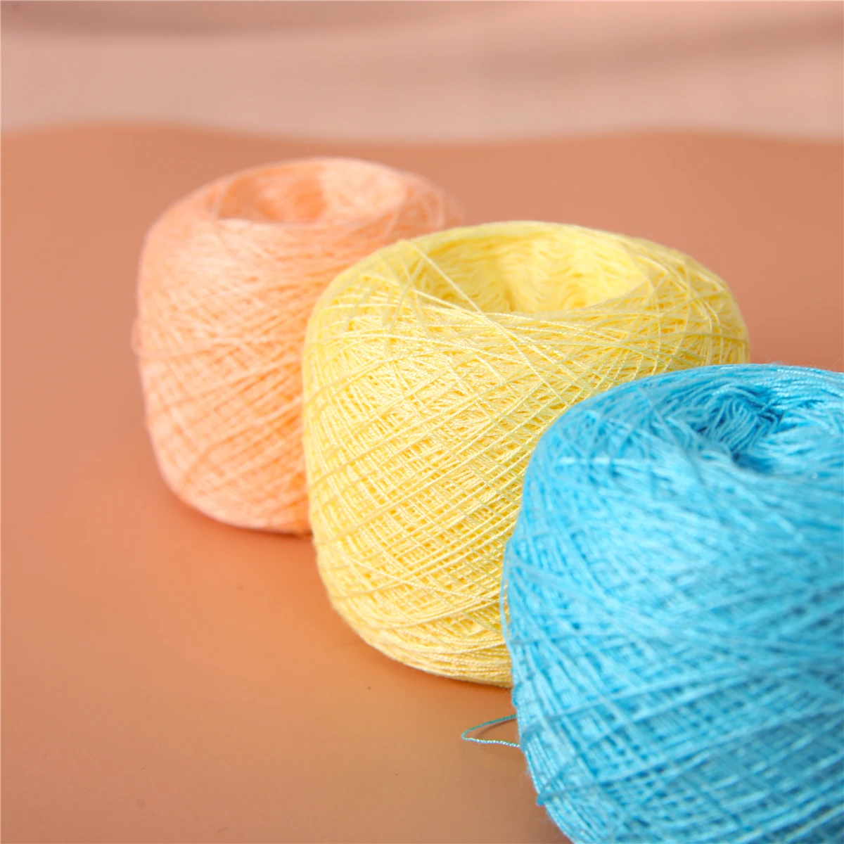 Wholesale 2/32s Core Spun Yarn Viscose Pbt Blended Dyed Yarn for Sweaters Knitting Yarn