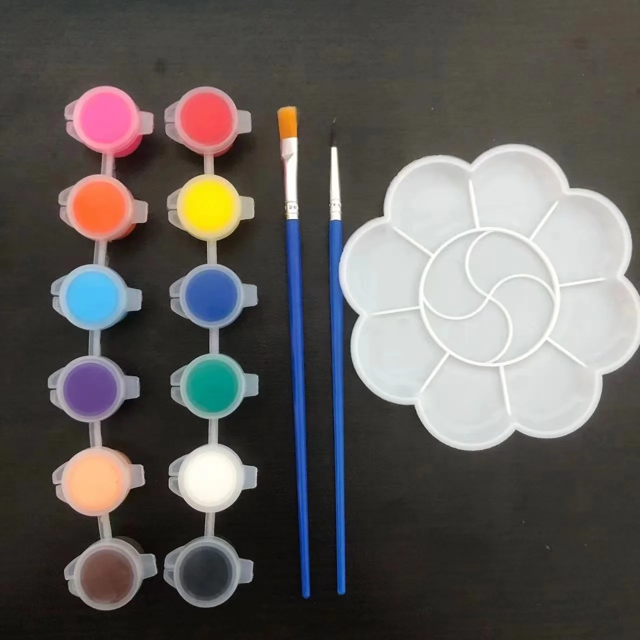 Arts And Crafts Fluid Bear Kit DIY Doll Toys Different Cute Hello Kitty Figures Acrylic Painting Fluid Bears With Piggy Bank