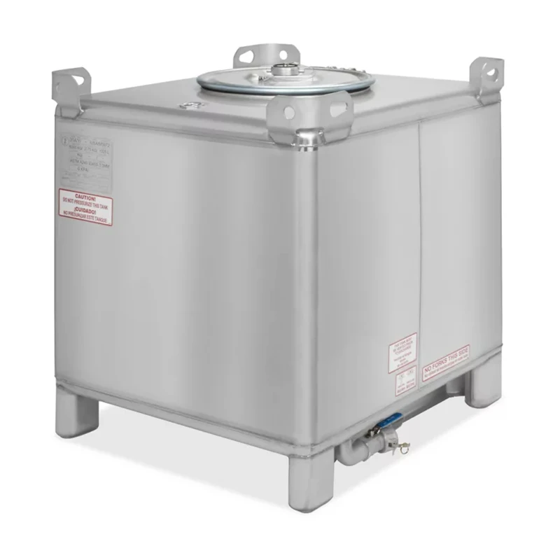 Контейнер для хранения и транспортировки химической жидкости из нержавеющей стали