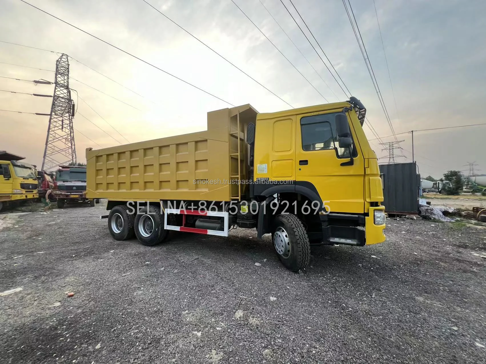 Sinotruk Howo низкая цена 20-30 тонн 6x4 2018 2017 371 375hp б/у самосвал
