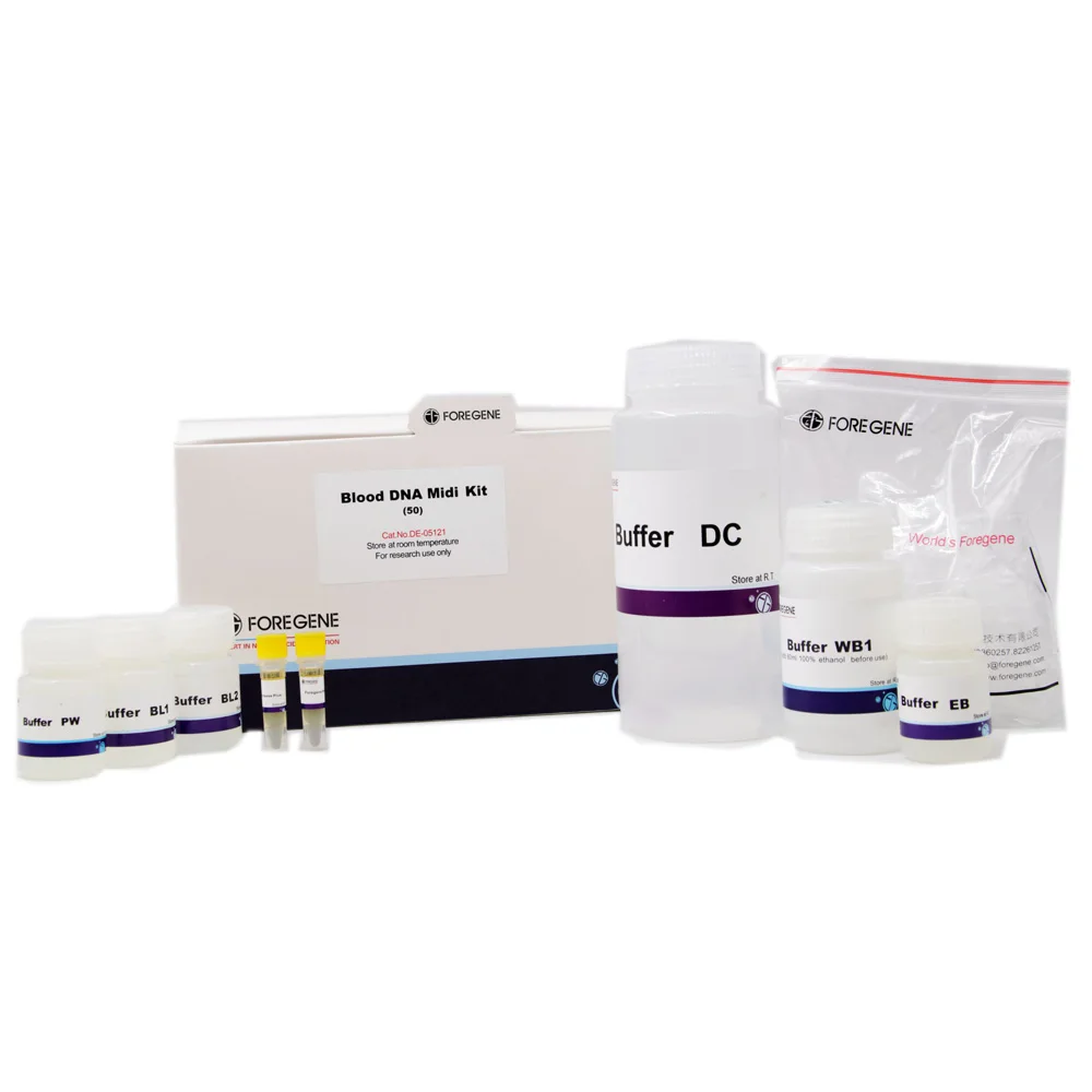factory supply Foregene Blood Genomic DNA Extraction Mini Kit quality