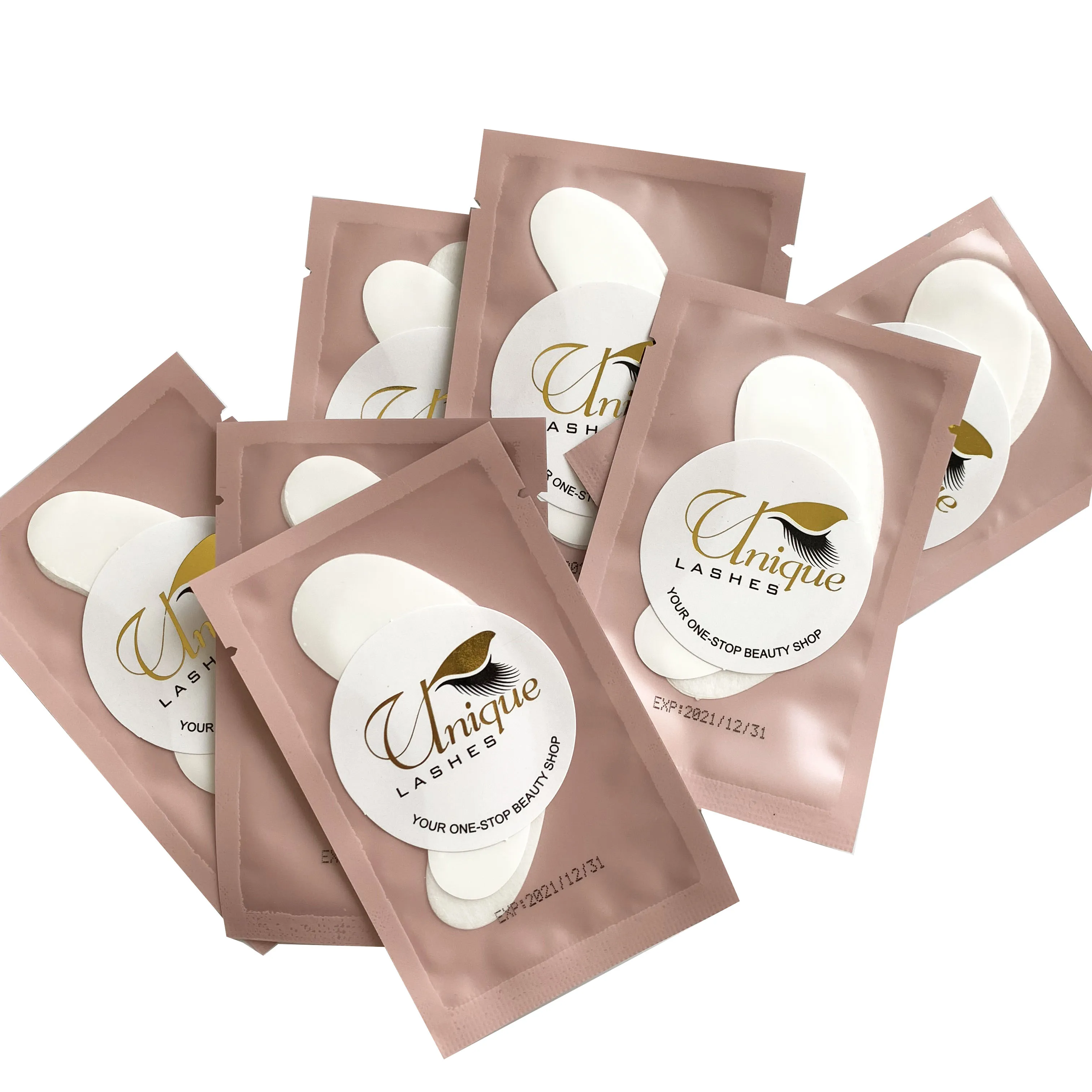 UNIQUE LASHES eyelash pads eyelash extension tool pad under eye pads for eyelash extensions kit