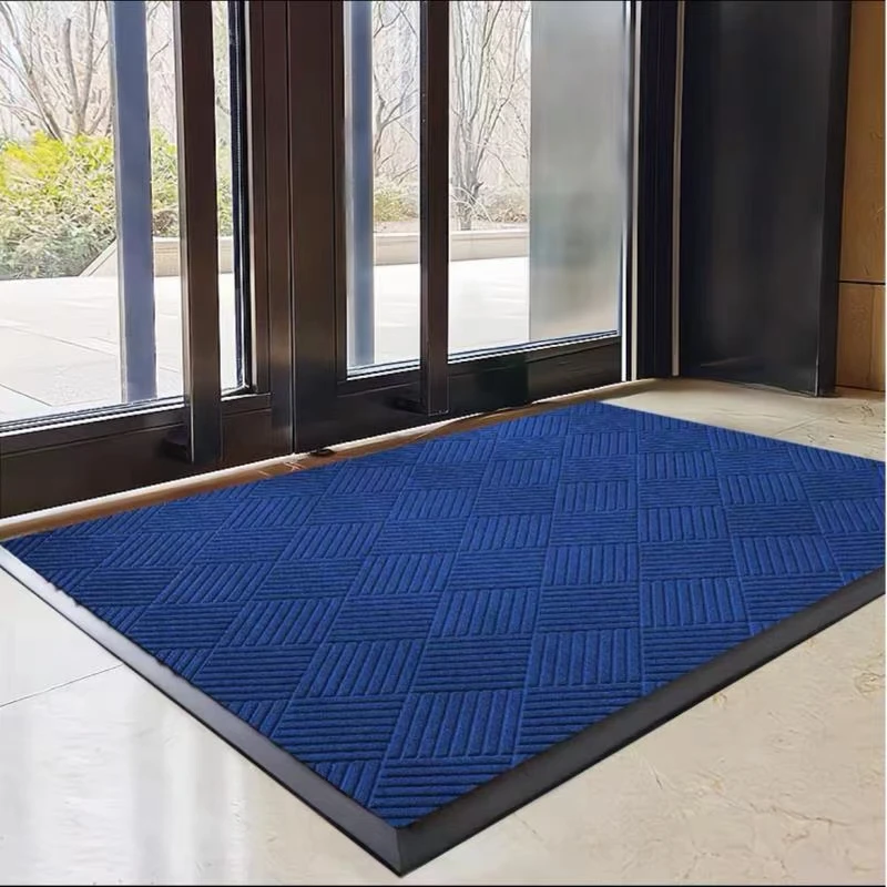 Non-Slip  Commercial Washable Polypropylene Indoor And Outdoor Eco-friendly rugs floor mat