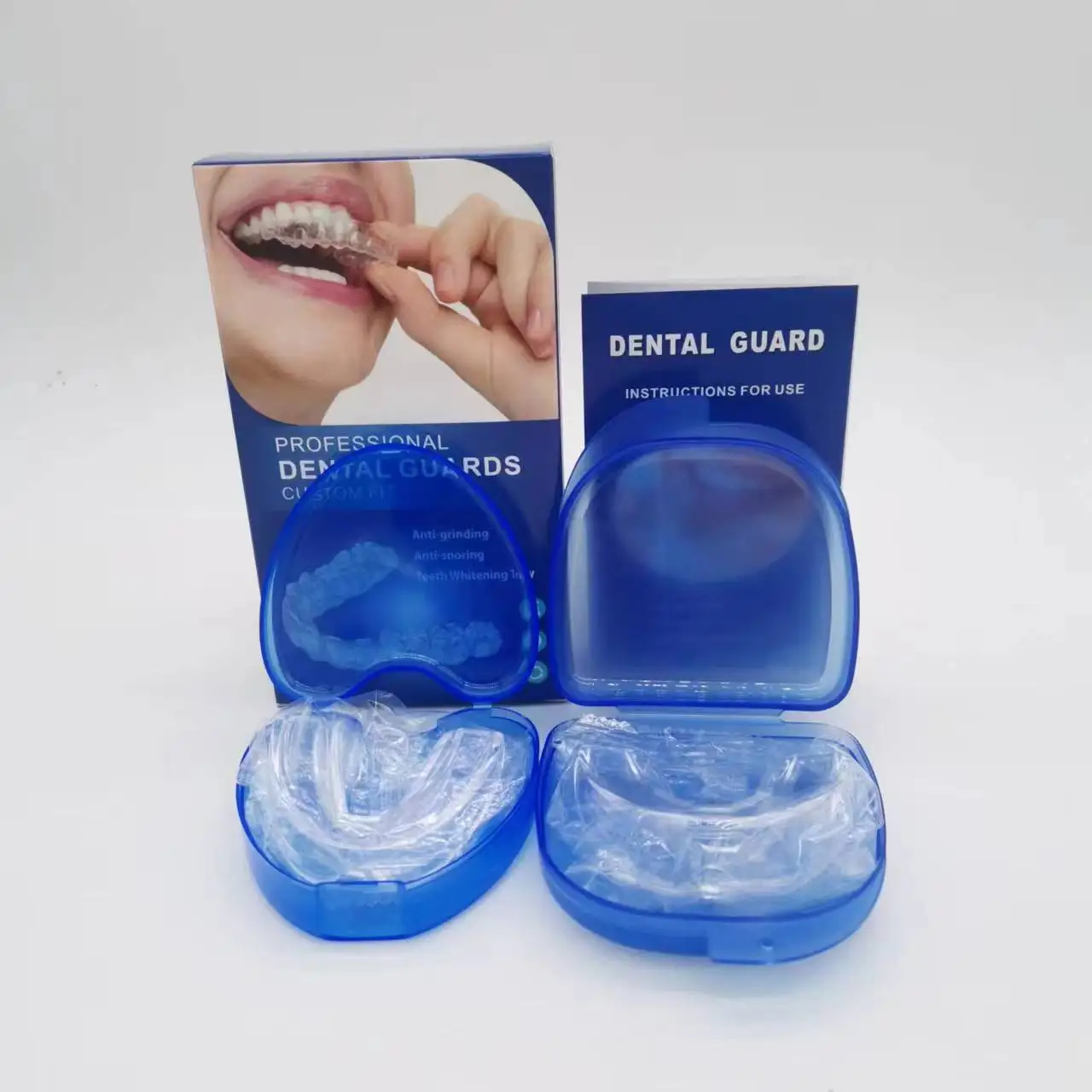 new material durable PP plastic dental tray cases mouth guard protect cases mouth guard retainer