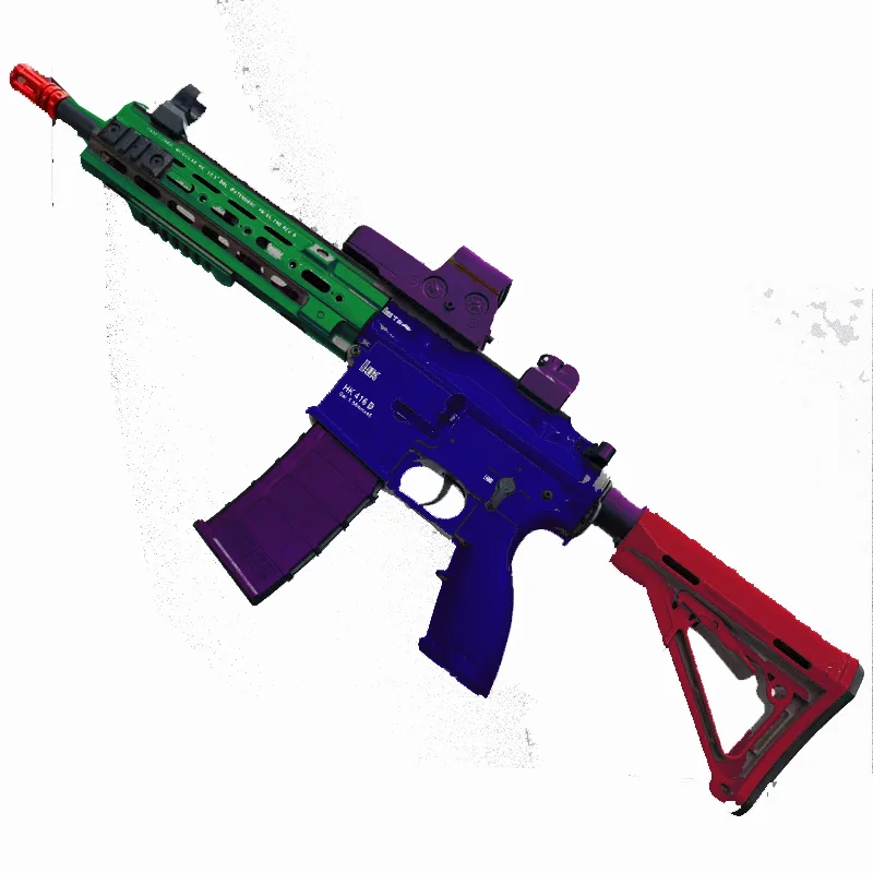 HK416 Gel Blaster High quality toy guns for boys kids soft bullet electric shell ejecting shootingplastic wholesale set with B/O