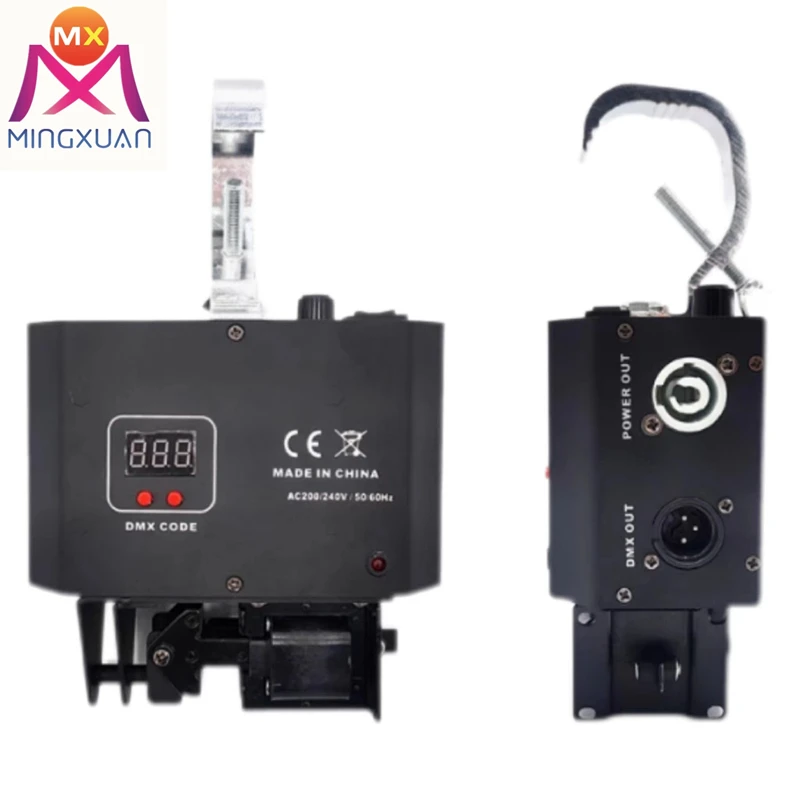 Electro curtain drop DMX control stage dropping machine Theater concert liveshow kabuki system