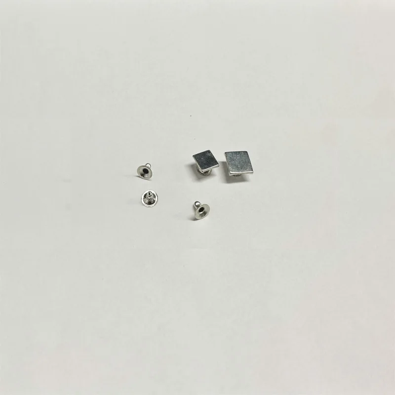 6-15mm special shape CAP Brass or iron Double Cap Rivet stud Spot Brass Rivets for Leather Fabric shoes hat clothes