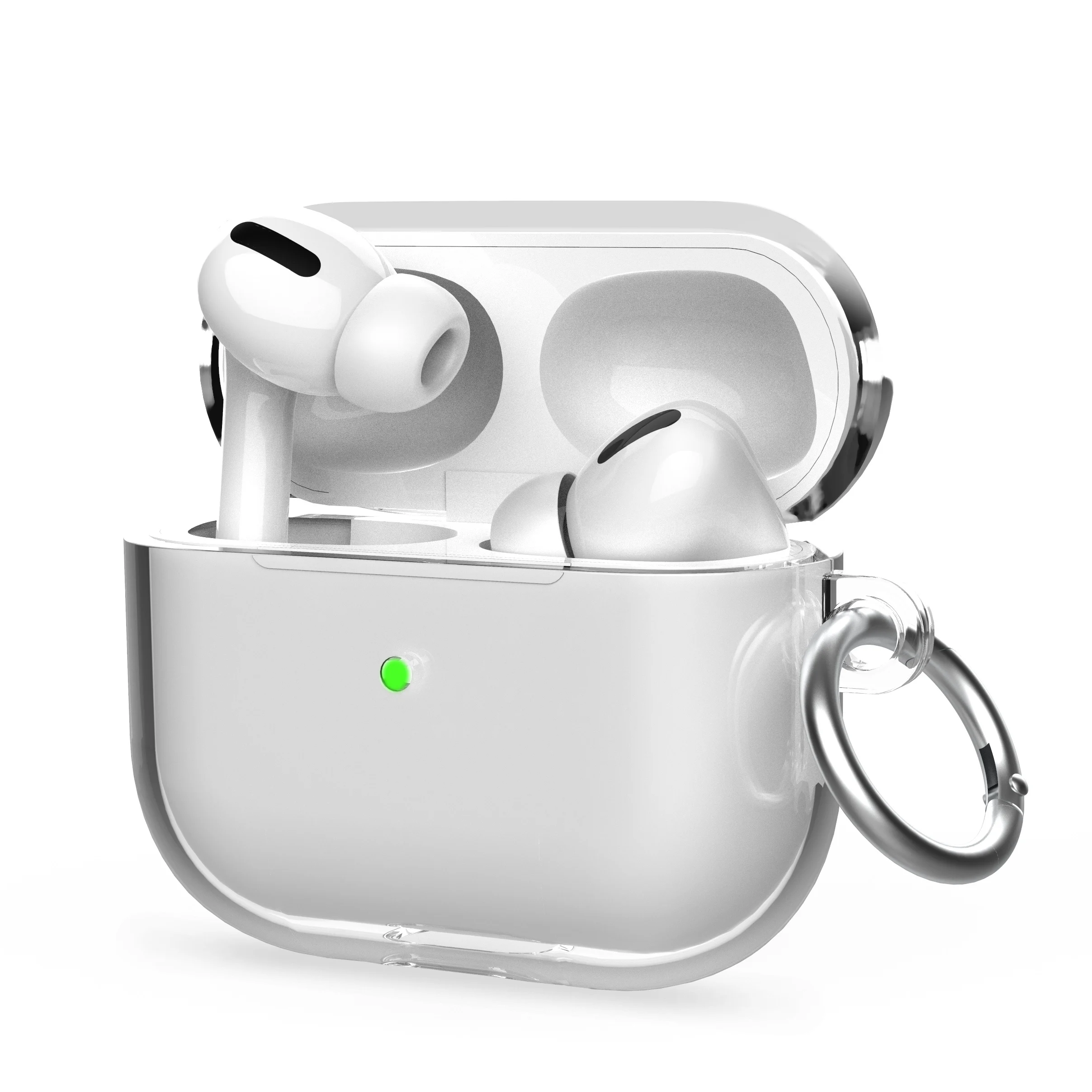 
Ударопрочный противожелтый прозрачный чехол из тпу для Airpods 2021 