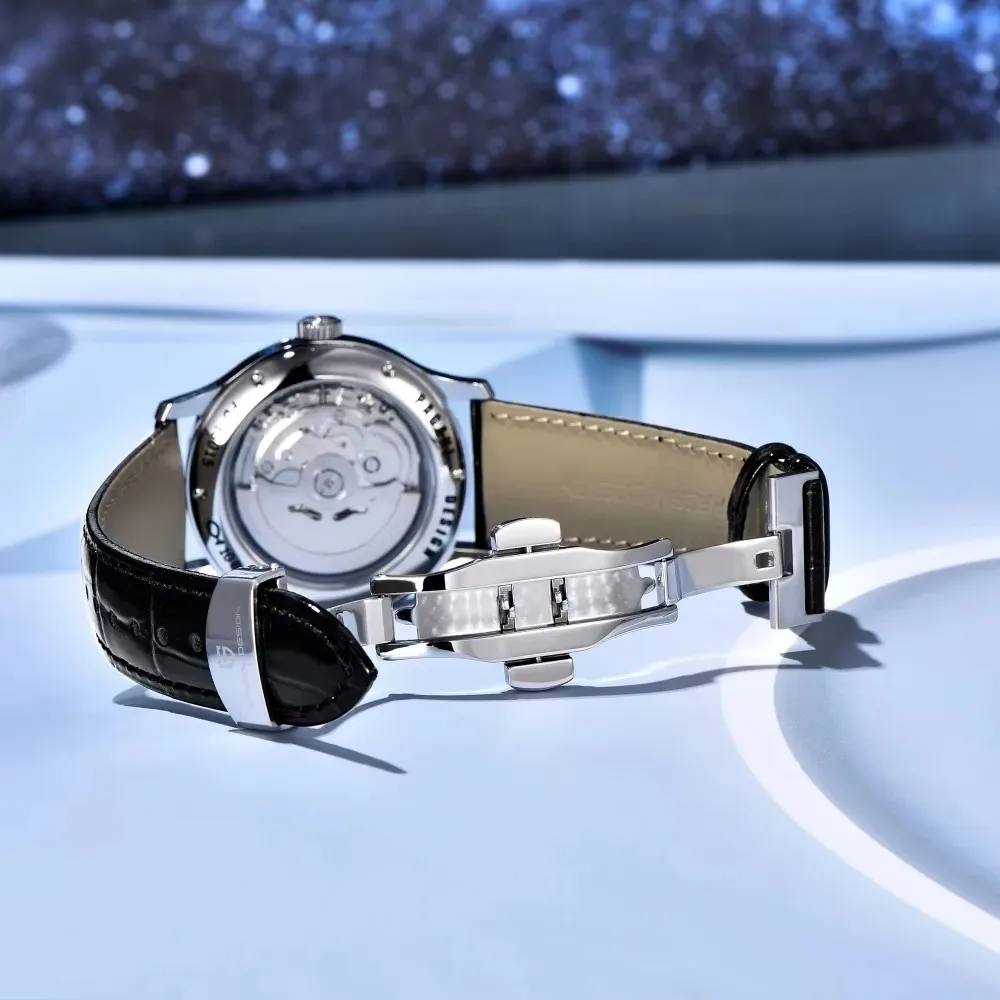 2024 PAGANI DESIGN New 41MM Tourbillon Roman Digital Fashion Casual NH39 Sapphire Glass Men Automatic Mechanical Watch PD YS015