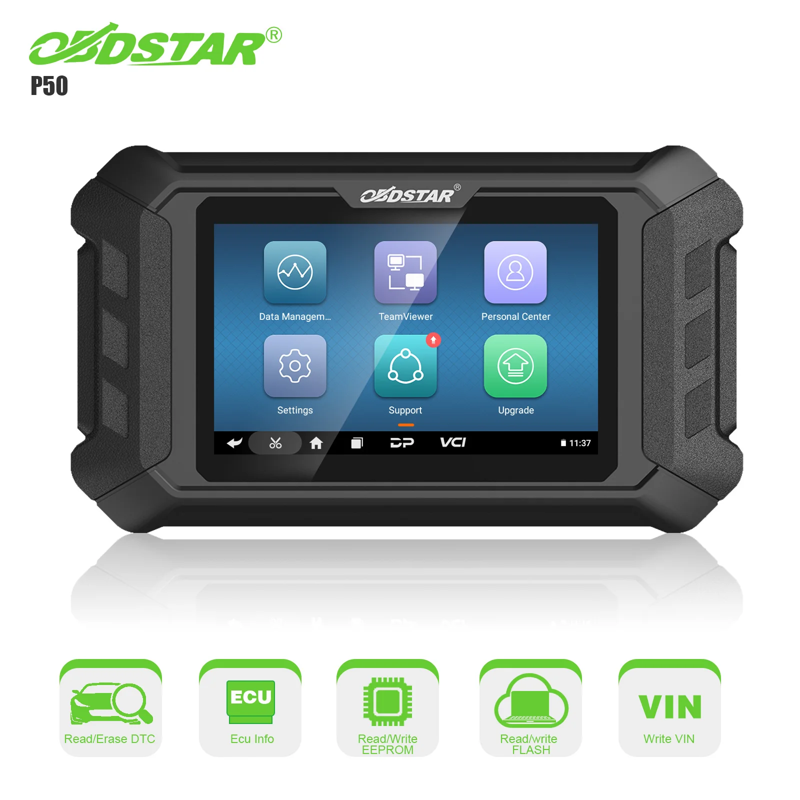 Инструмент сброса OBDSTAR P50 с поддержкой адаптера CAN FD Функция SAS