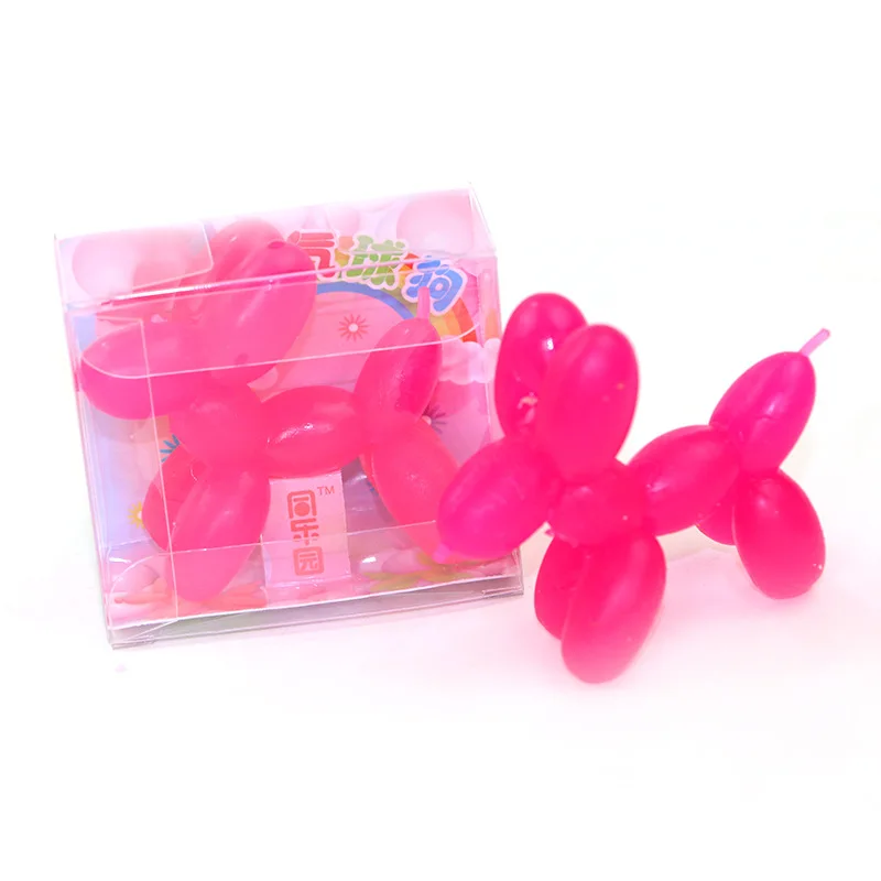Syh472 Stretchy Balloon Dog Toy Squish Super Stretchy Twisty Toys Kids Animal Squeeze Party Favor Sensory Stress Relief Fidget