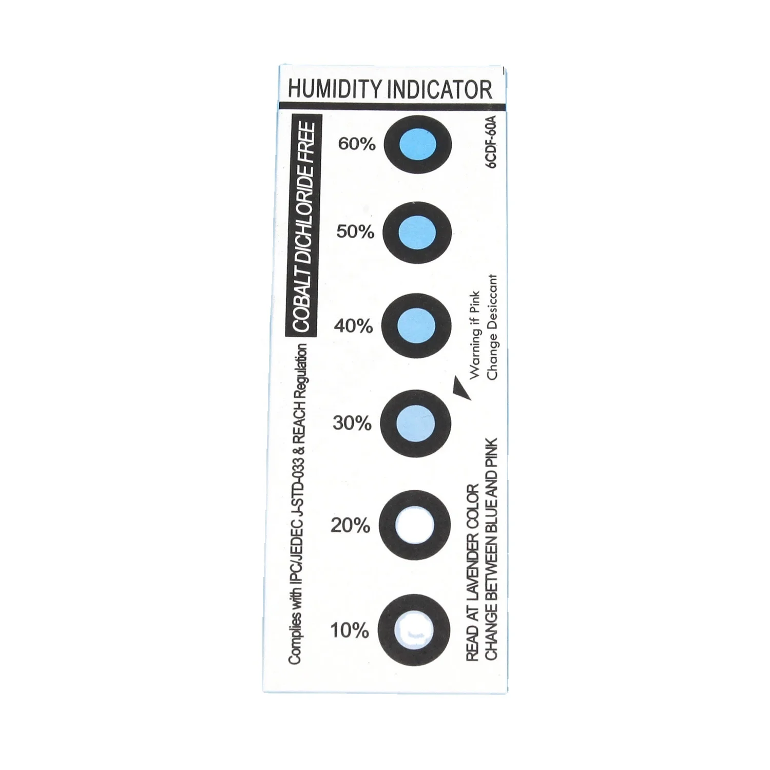 Low budget for welding preheat equipment best cards cobalt dichloride free 4 spots humidity indicator card with price