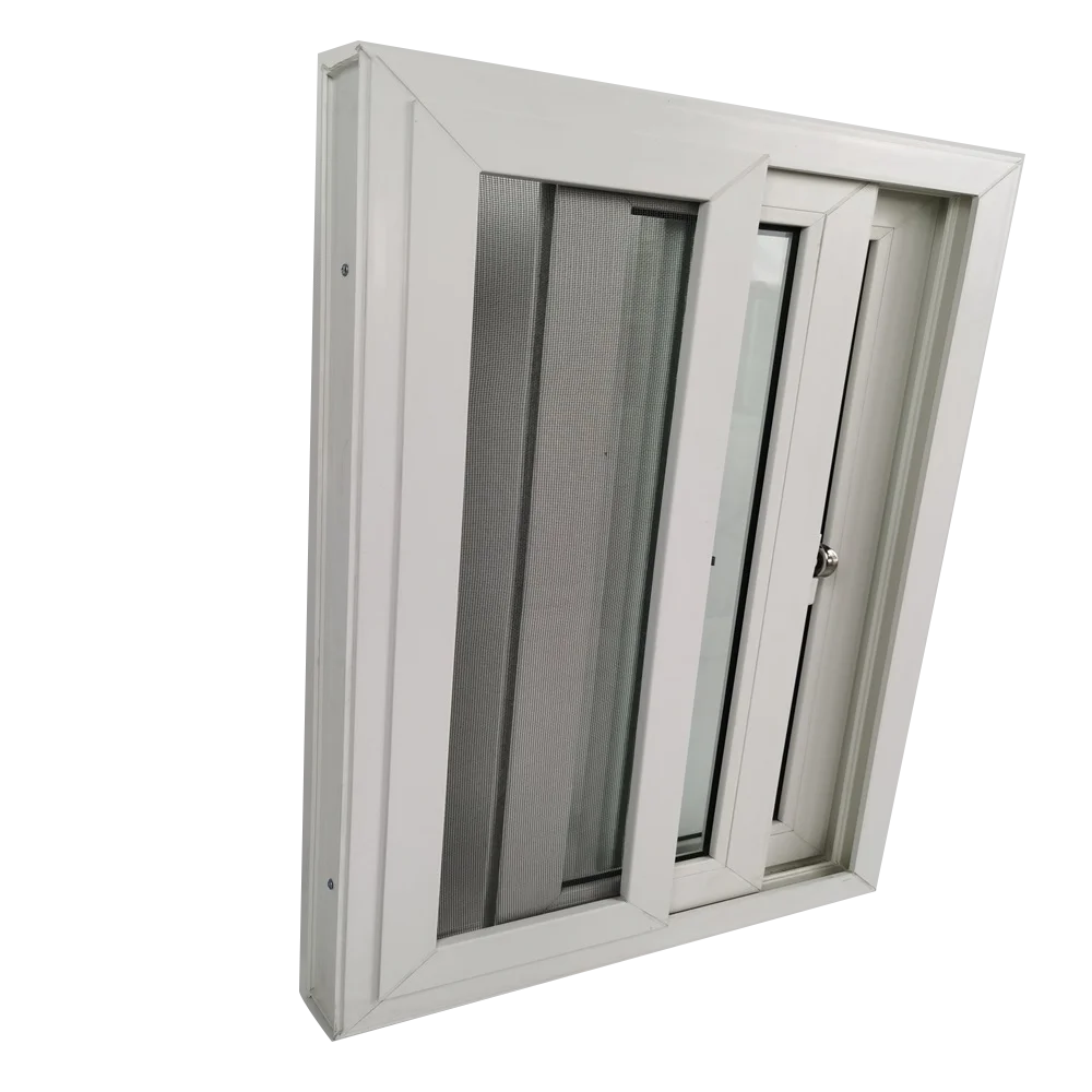 Sound proof Reflective roof replacement hurricane impact Safety glass Pull up 36 x 48 sliding window with security grill bars