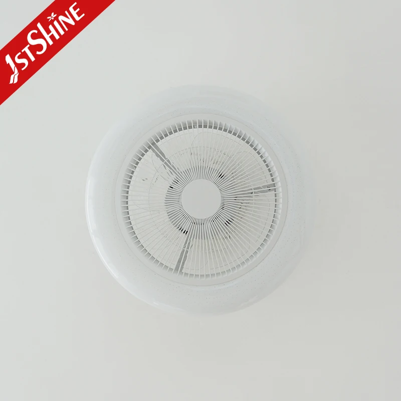 1stshine LED ceiling fan 20 inches RGB Multi-colored light DC motor ceiling fan with remote