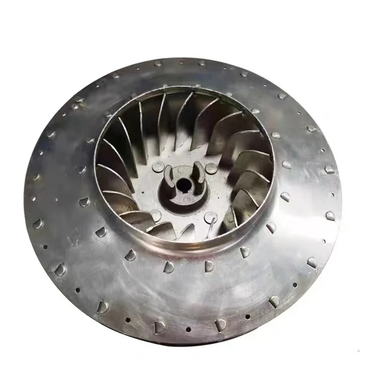 Industrial oil mist machine collector fan impeller smoke purifier fan aluminum impeller
