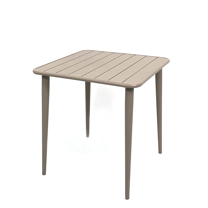 Современная уличная мебель для балкона алюминиевый кофейный обеденный стол веревочный стул комплект садовой мебели