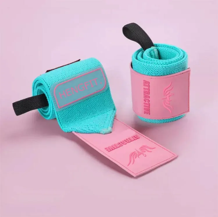 Custom Adjustable Gym Fitness Wristband Training Support Straps Workout Weight Lifting Wrist Wraps Wrist Brace Wrist Support