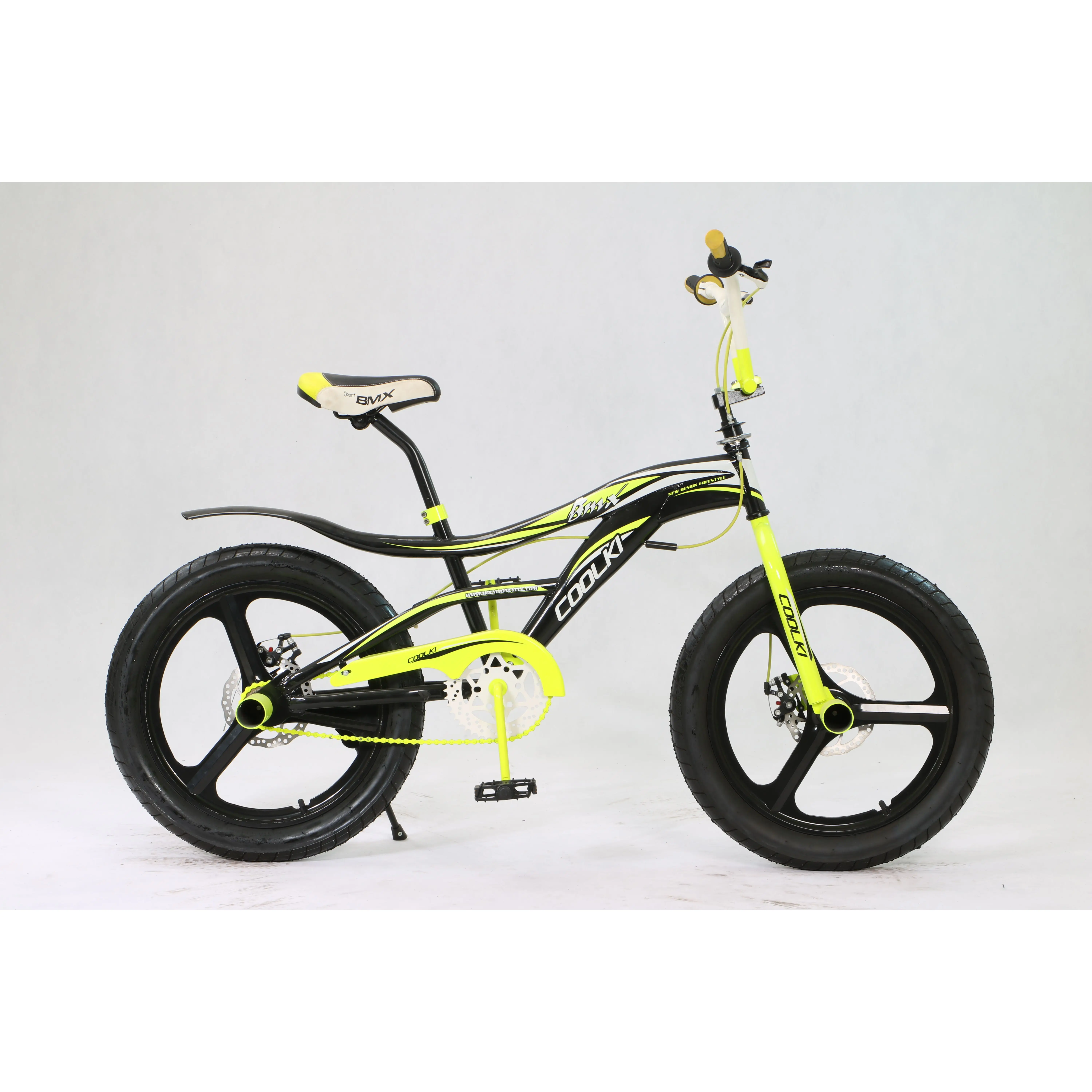 OEM Sports Bike 20 24 26 Inch BMX with Aluminum Fork Cheap Single Speed Freestyle Integrated Wheel Steel Frame Magnesium Alloy