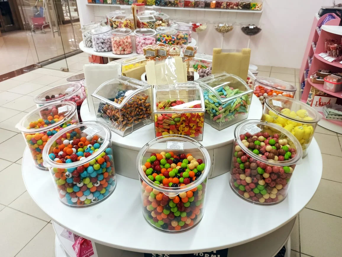 acrylic candy container