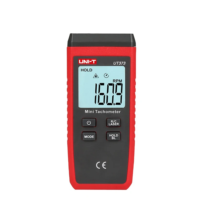 UNI-T Mini UT373 Auto Ranging 10RPM-99999RPM Non-Contact Laser Digital Tachometer with High Precision