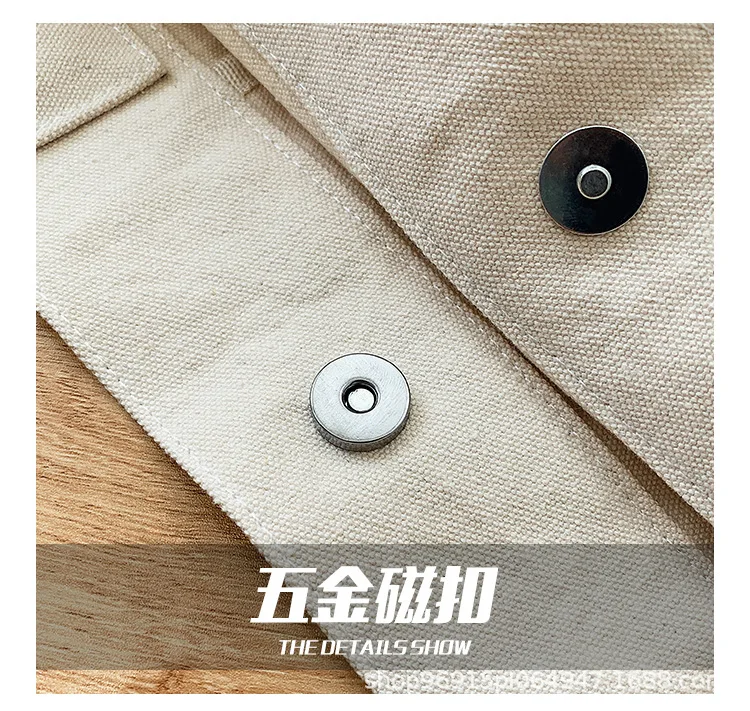 Personalized Heavy Duty Canvas Tote Bag Wholesale Monogrammed Canvas Handbags With Leather Strap