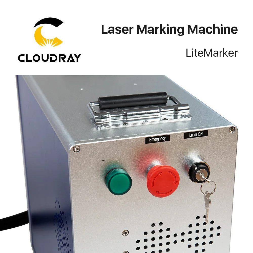  Cloudray BD28 Raycus 20 Вт 30 50 100 портативная лазерная маркировочная машина для металлических и неметаллических