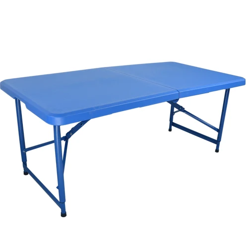 4ft 120cm BBQ Fishing Beach Foldable Outdoor Folding in half Camping table and Chair set