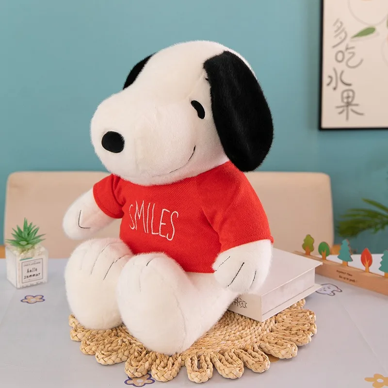 Wholesale Stuffed Animals Puppy Toys Sitting Snoopys Sleeping Plush Toy Dogs Big Size Snoopyed Animal Throw Pillow Plush Dolls