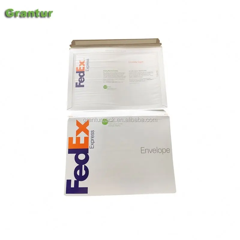 FedEx Express shipping document envelope cardboard packaging envelope