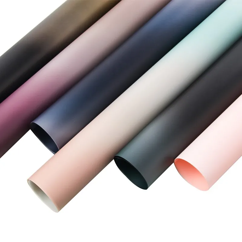 
2021 New Design Waterproof Flower Wrapping Paper 