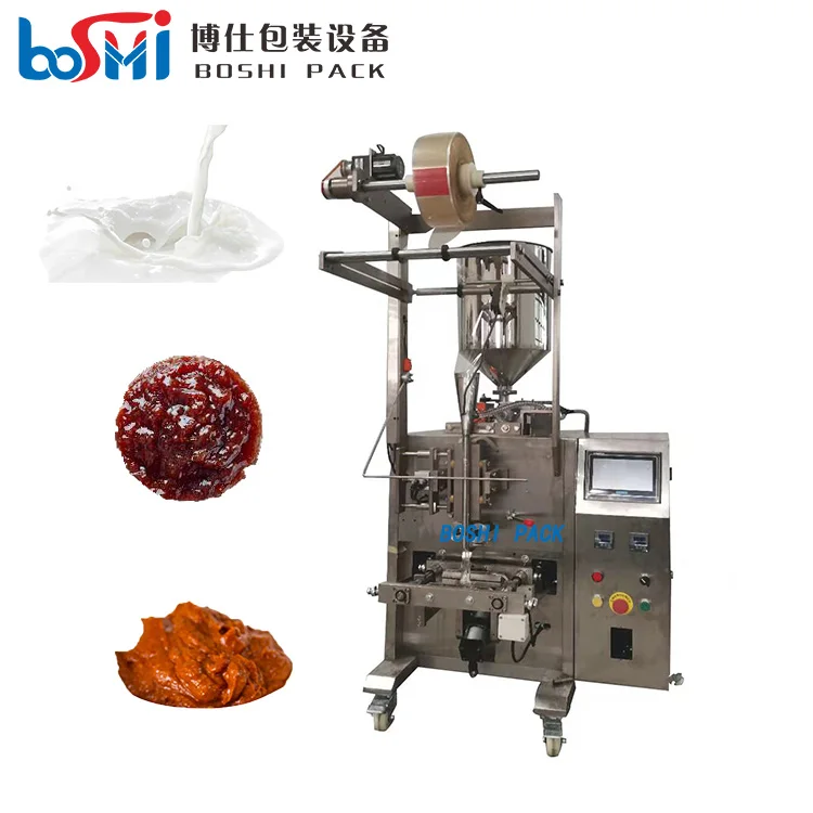 Wholesale Automatic sachet water ketchup milk packing machine  For milk sauce honey Filling And Packing Machine