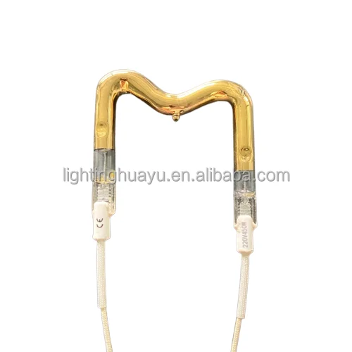 Подгонянная 3D контурная ИК-излучатель коротковолновой инфракрасной нагревательной лампы