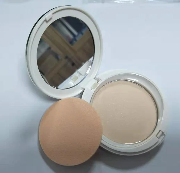 Waterproof Oil control Long lasting brightening CC press powder private label concealing face compact powder manufacturer
