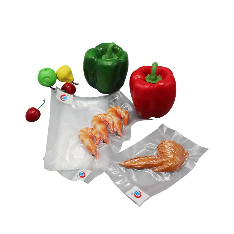 Modern Clear Vacuum Sealer Bags 22x30cm 100counts Food Grade Plastic Food Packaging Textured Vacuum Bag Wholesale