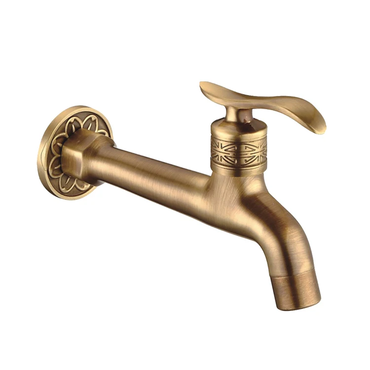 
high quality brass outdoor faucet garden tap washing machine bibcock single use water tap free shipping 