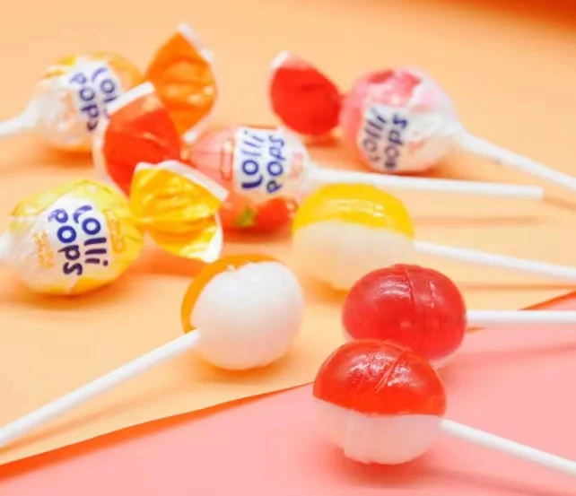 High Efficiency Cherry Lemonade Processing Machine New PLC-Bearing Core Components for Lollipop Production in Food Factories