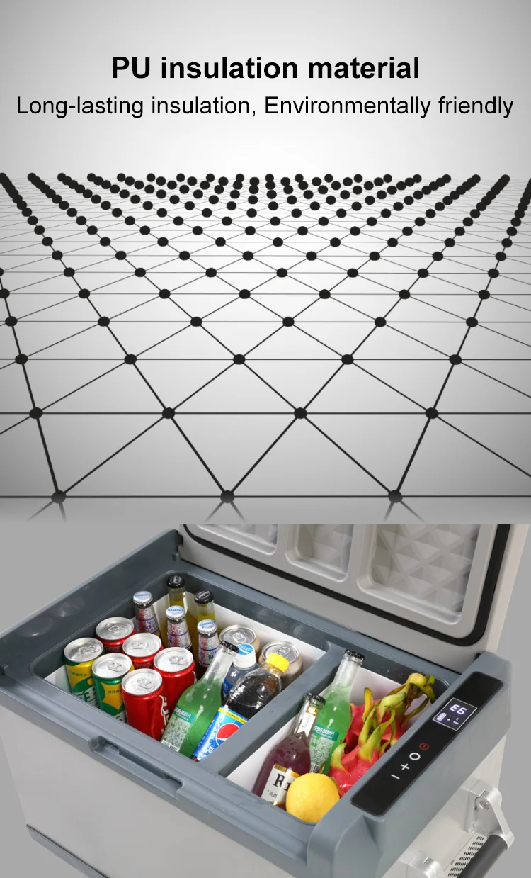 
Factory hot sales small car refrigerator 12 volt refrigerator portable compressor car fridge with best service 