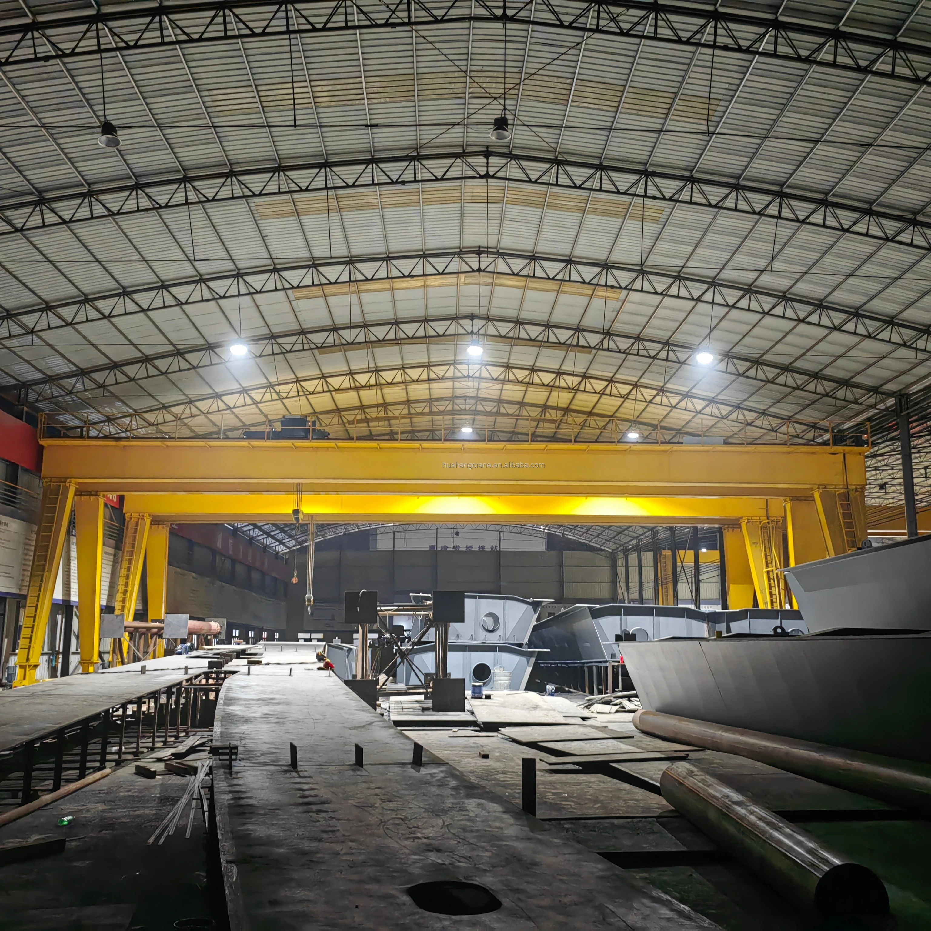 Heavy Duty 40 ton Portal Gantry Single Girder Double Girder Crane for Construction Workshop Manufacture Plant Lifting Use