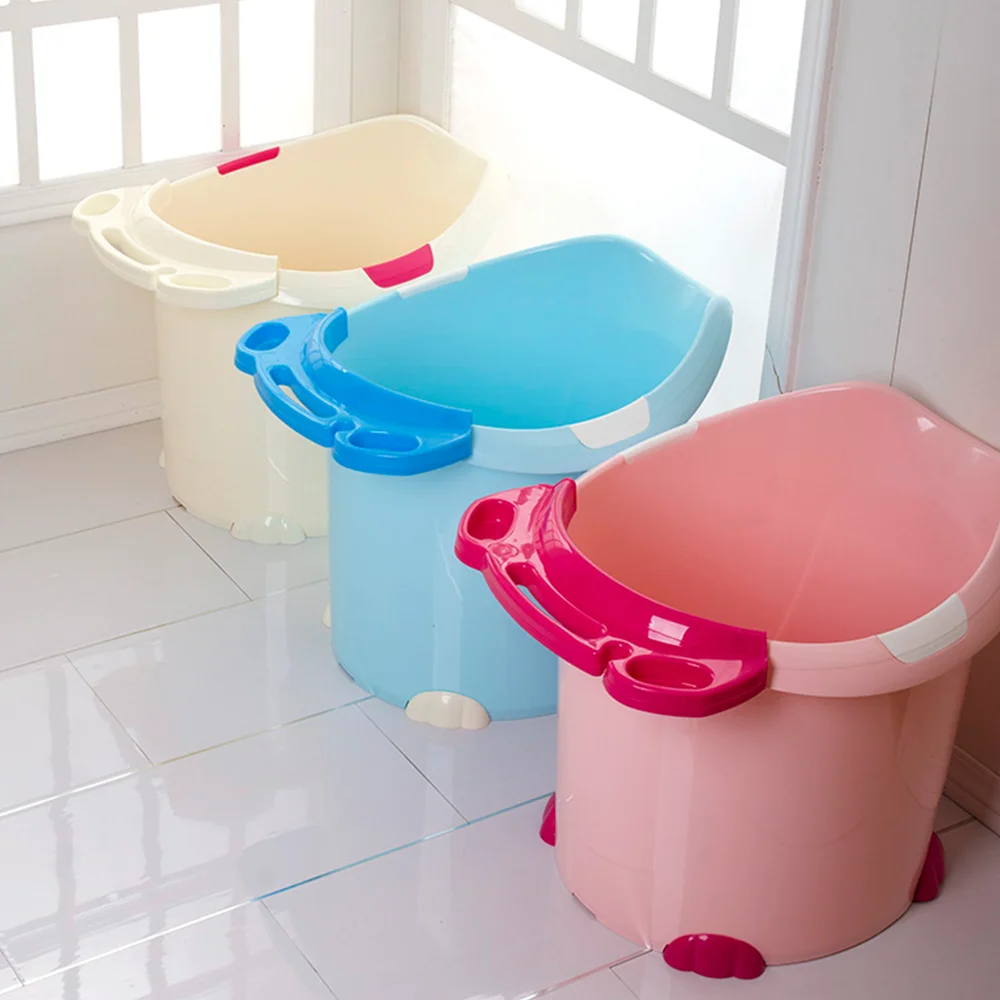 
Chinese products morden style newborn plastic bath barrel bathtub basket 