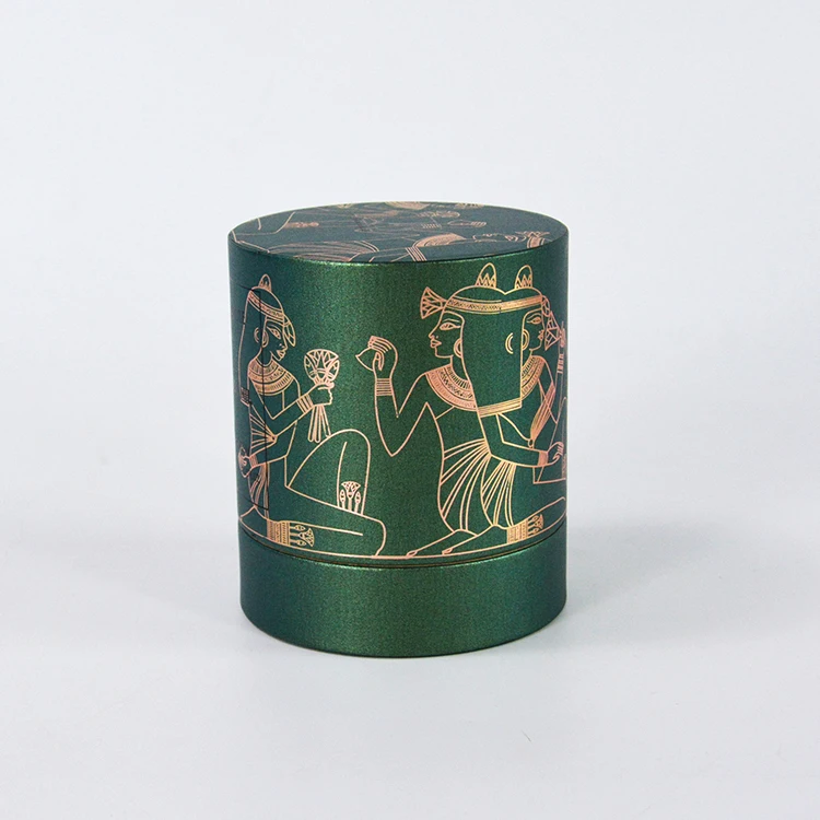 wholesale custom logo empty cylinder tube Germany market perfume skin care cream sample cardboard paper packaging box