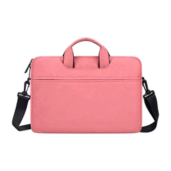 Водостойкая сумка для ноутбука, модная деловая сумка на плечо, фетровый чехол для ноутбука 13, 14, 15, 15,6 дюйма