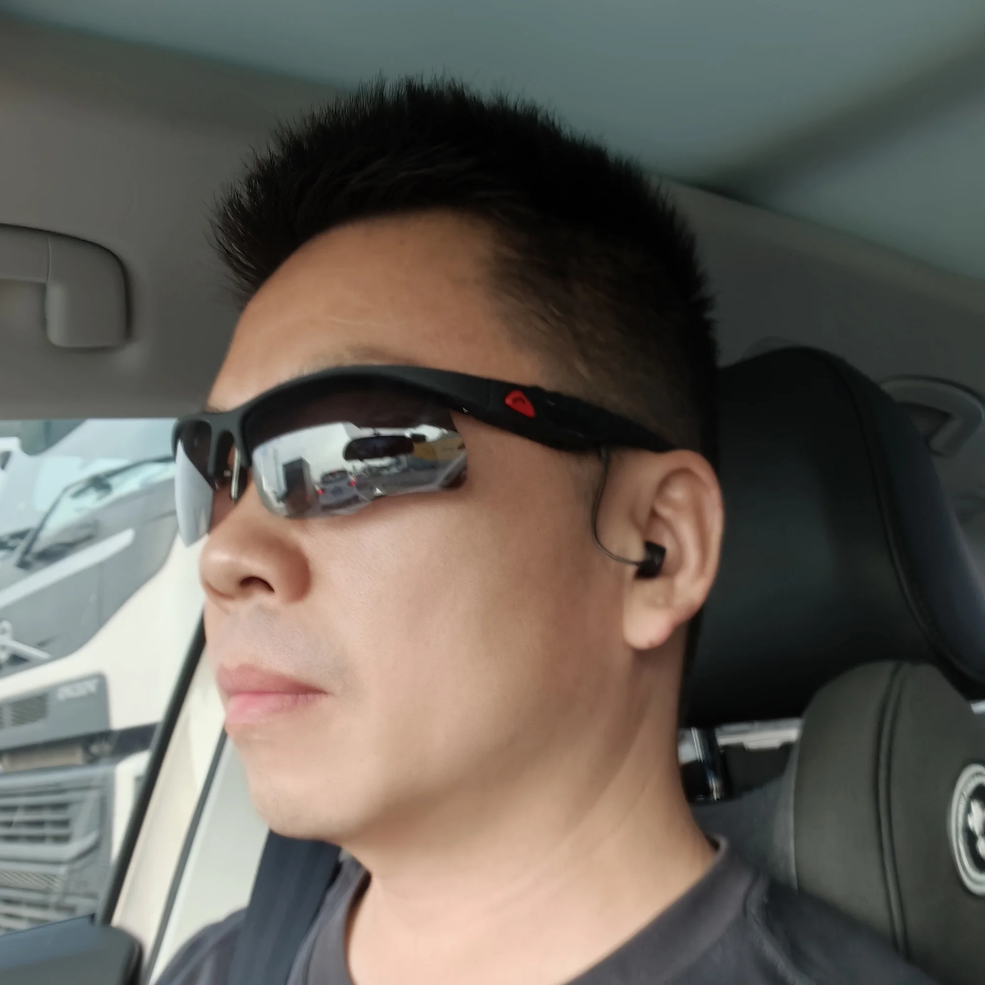 HiFi polarized Lens Music Earphone Wireless Blue Tooth Glasses Audio Men Sunglasses Eyewear Sport