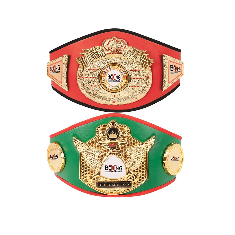 
 Позолоченный Блестящий Пояс для боксерских турниров  