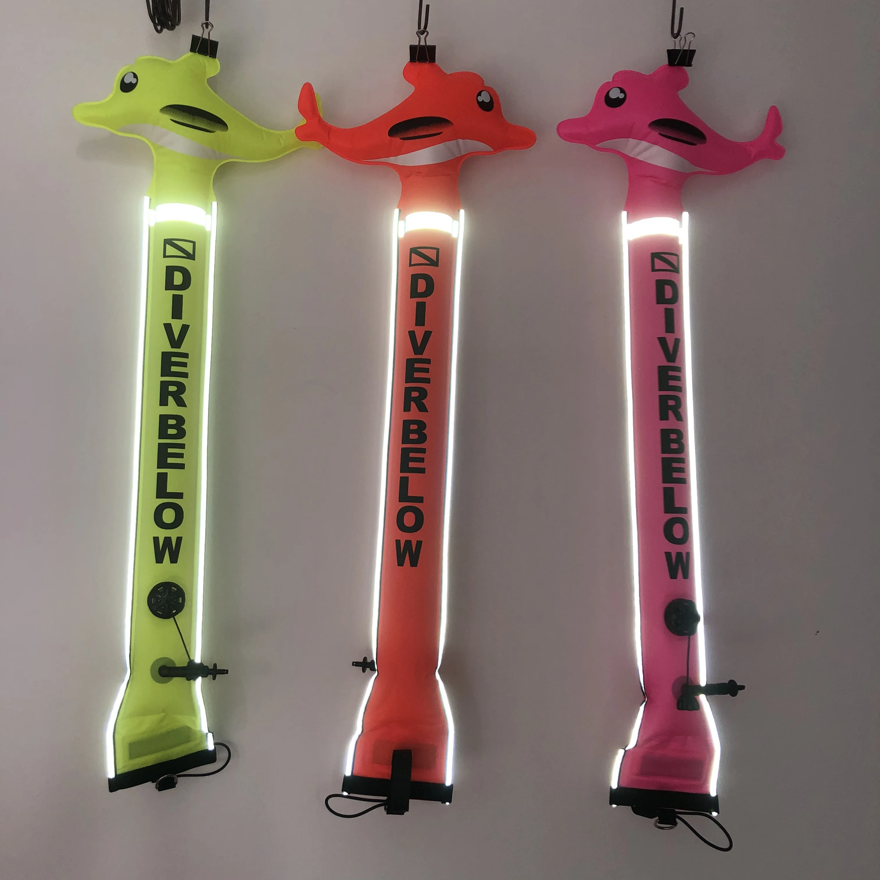 DPR Scuba Diving Dive Safety Sausage Signal Tube/Surface Marker Buoy SMB