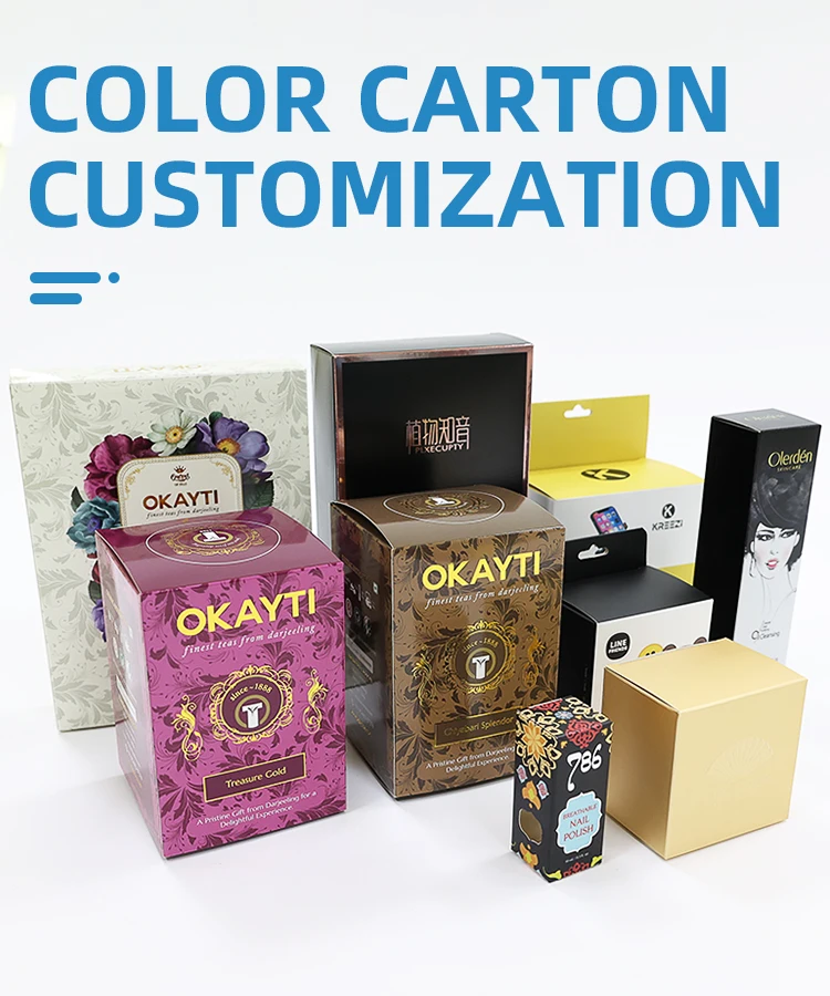 Custom Eco Friendly Double Side perfume box printing small Card boxes for  gift Lipstick packaging Boxes