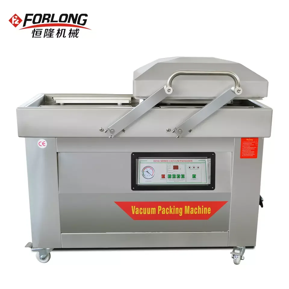steak and rice cake DZ series double chamber vacuum(aeration) packaging machinery /vacuum packing machine/vacuum chamber