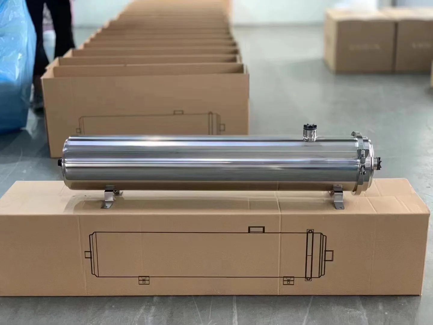 3000L water treatment housing drinking water filtration system Washable PVDF membrane Stainless steel Water Filter for  dring