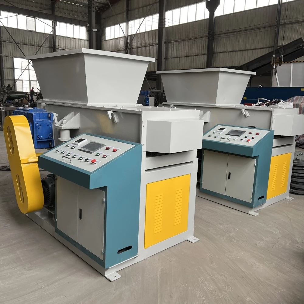 High Efficiency Small Lumps Plastic Shredders Single Soft Shredder for PVC Lumps