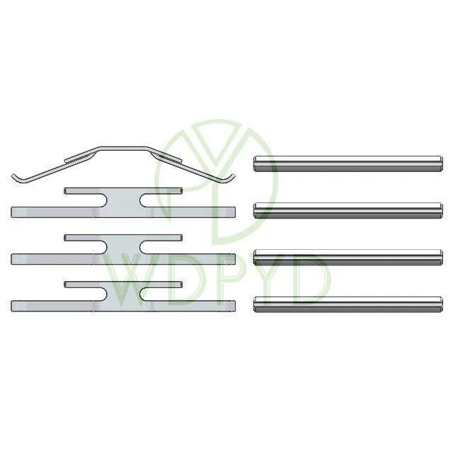 16010720 FRONT DISC BRAKE CALIPER REPAIR KIT FOR HYUNDAI GALLOPER FOR OPEL KADETT